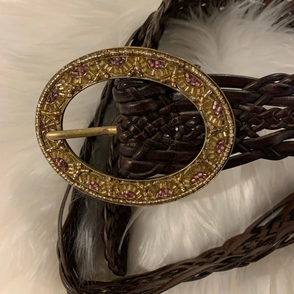 Western Flair Womens Belt. Leather. Measures 43”.​​​​​​​​​​​​​​​​​​​​​